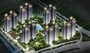 广州金山谷效果图片